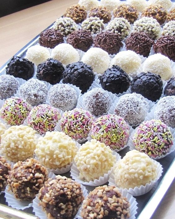 Trufas chocolate